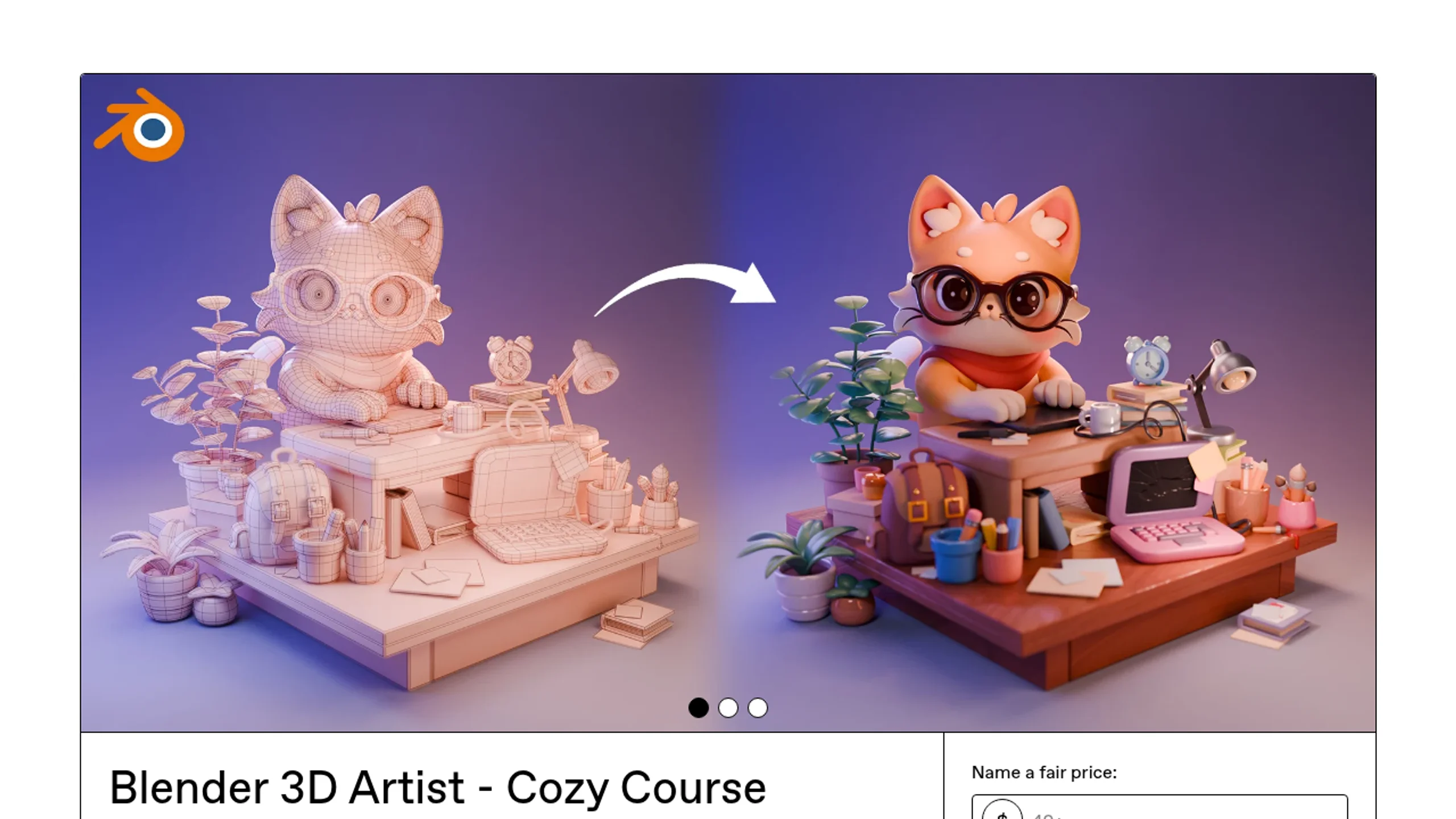 Blender 3D Artist Cozy Course